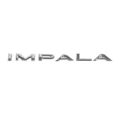 Trim Parts 1964 Chevrolet Impala Rear Quarter Panel "Impala" Letter Set, Each - (2355)
