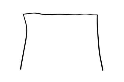 FITS 2017-2022 NISSAN ROGUE SPORT UTILITY WINDSHIELD REVEAL MOLDING W/CORNERS