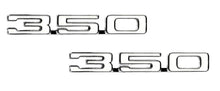 Chevrolet 350 Emblem Set. for 1968 Camaro *PAIR*