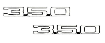 Chevrolet 350 Emblem Set. for 1968 Camaro *PAIR*