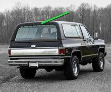 1976 - 1991 REAR WINDOW GLASS RUN TAILGATE SEAL CHEVROLET GMC K5 BLAZER JIMMY