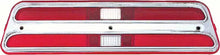 INJECTION MOLDED TAIL LAMP TAIL LIGHT LENS SET FOR 1969 PONTIAC FIREBIRD