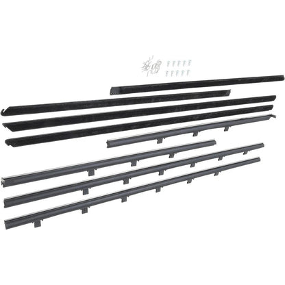 1961-64 Chevy Bel Air; Inner and Outer Windowfelt Set; 4 Door Sedan