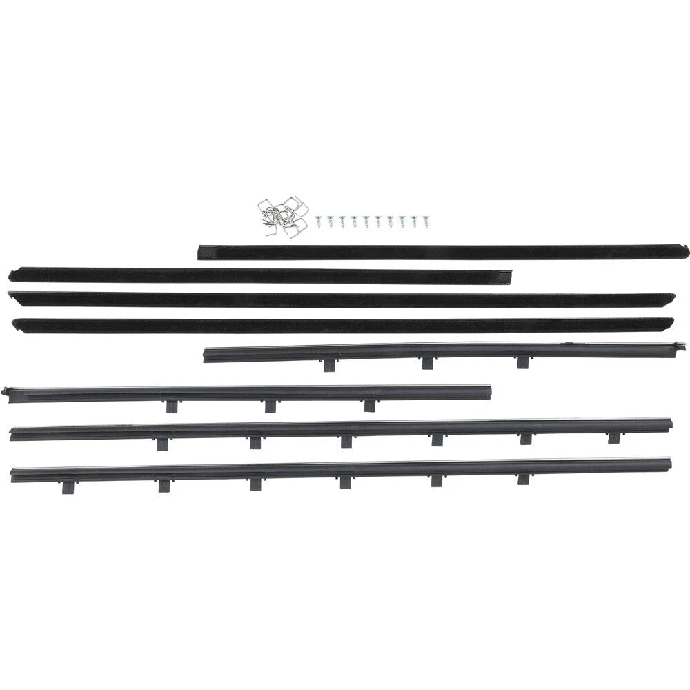 1961-64 Chevy Bel Air; Inner and Outer Windowfelt Set; 4 Door Sedan