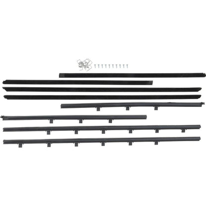 1961-64 Chevy Bel Air; Inner and Outer Windowfelt Set; 4 Door Sedan