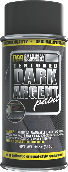 1960-76 Dodge Plymouth; Mopar Textured Dark Argent Paint; 16 Oz. Aerosol Can