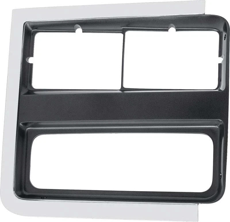 1989-91 GMC Pickup Jimmy Suburban; Headlamp Bezel; with Dual Headlamps; RH