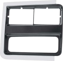 1989-91 GMC Pickup Jimmy Suburban; Headlamp Bezel; with Dual Headlamps; RH