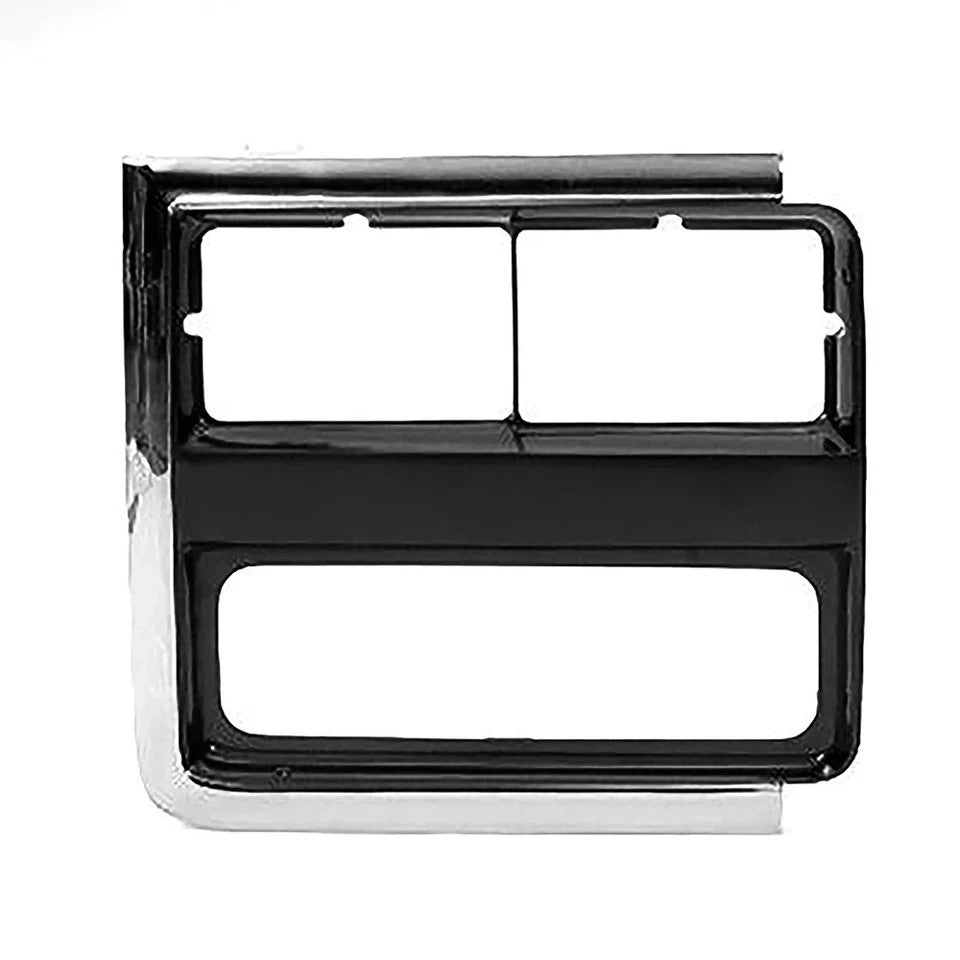1989-91 GMC Pickup Jimmy Suburban; Headlamp Bezel; with Dual Headlamps; RH