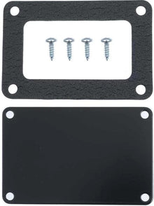 1957 Chevrolet Bel Air 150 210 Nomad; Heater Control Valve Block-Off Plate Set;