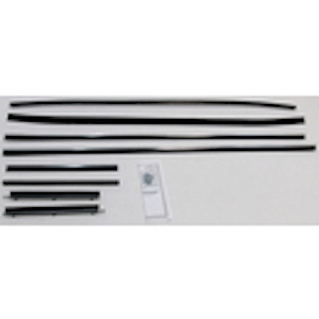71 72 73 74 Plymouth Barracuda Coupe Door Window Felt Rubber Seal 8 Pc Kit