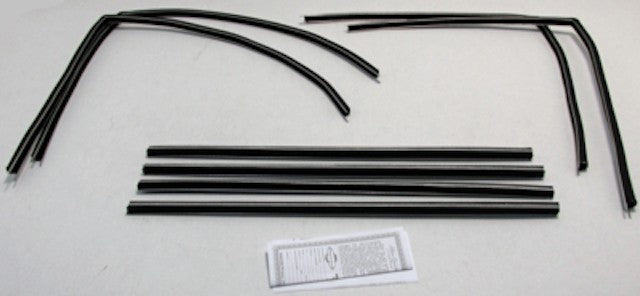 Glass Run Channel Weatherstrip for 1961-1964 Chevy Bel Air 4 Door Wagon (8pcs)