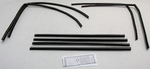Glass Run Channel Weatherstrip for 1961-1964 Chevy Bel Air 4 Door Wagon (8pcs)