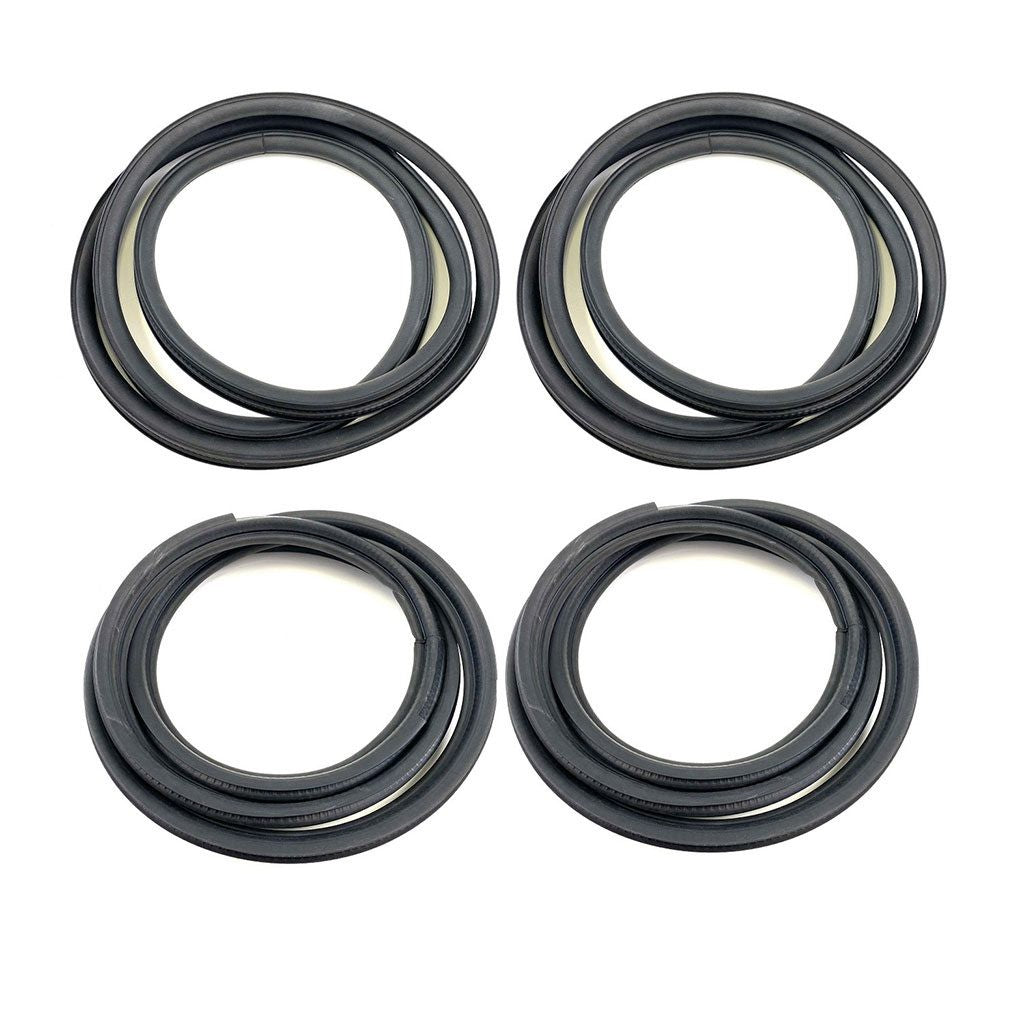 2001-2004 Toyota Tacoma Door Seal Front and Rear on body 4 pc Kit - Double Cab