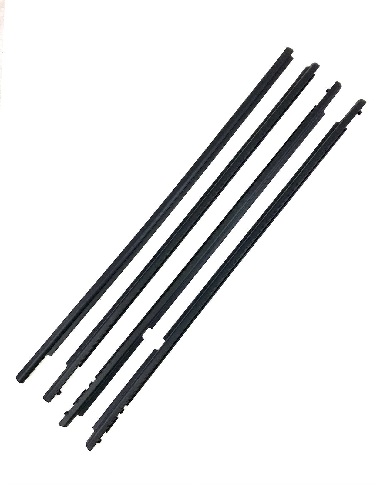 2007-2013 Toyota Corolla Outer Belt Weatherstrip, Front & Rear 4 pc Kit