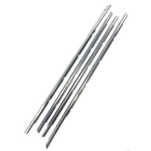 2008-2012 Honda Accord Outer Belt Weatherstrip, Front & Rear 4 pc Kit