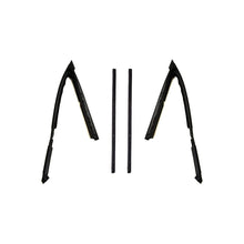1963-1991 Jeep Grand Wagoneer Vent Window Seal, Rear Vertical Kit