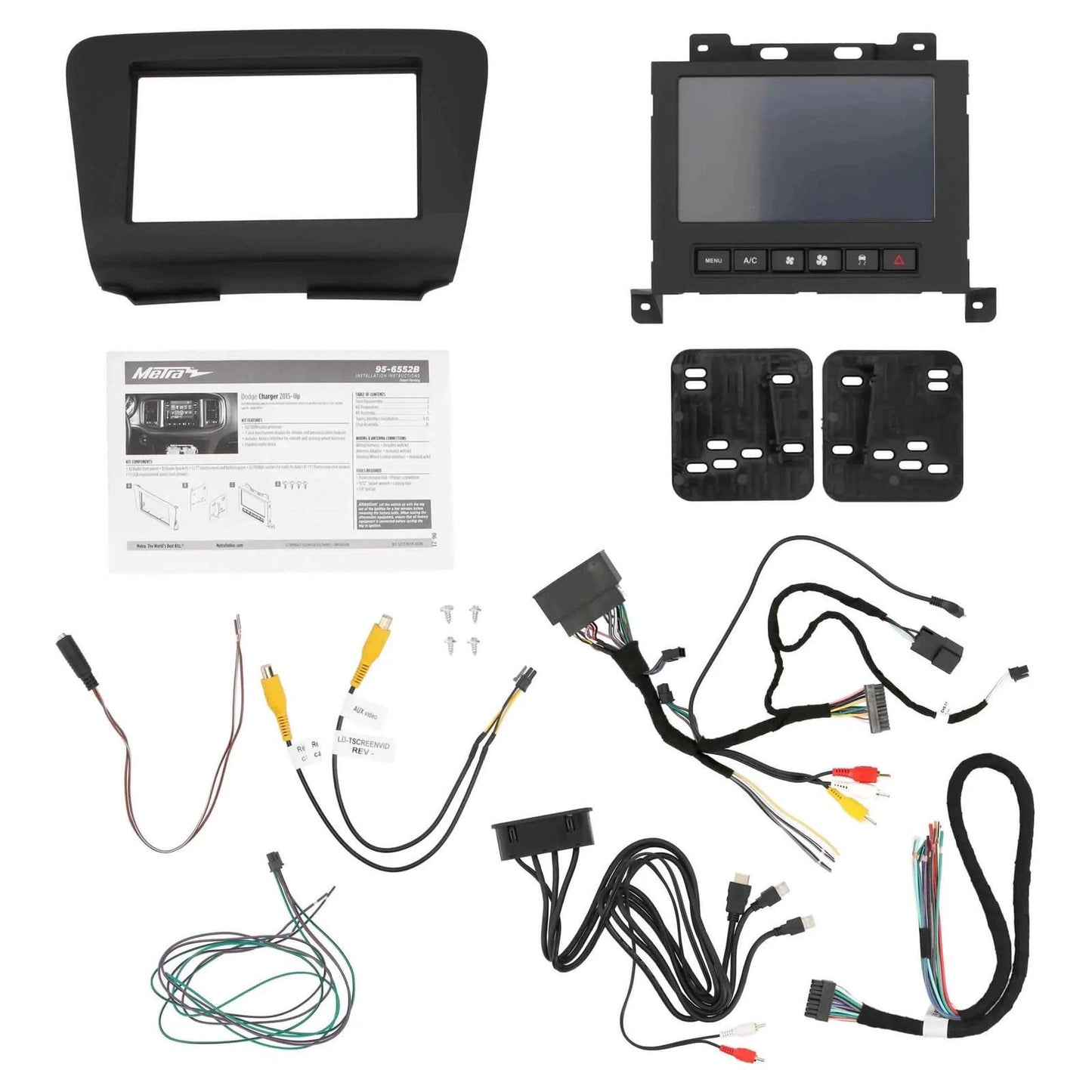 Metra 95-6552B Premium Dash Kit Dodge Charger 2015-Up