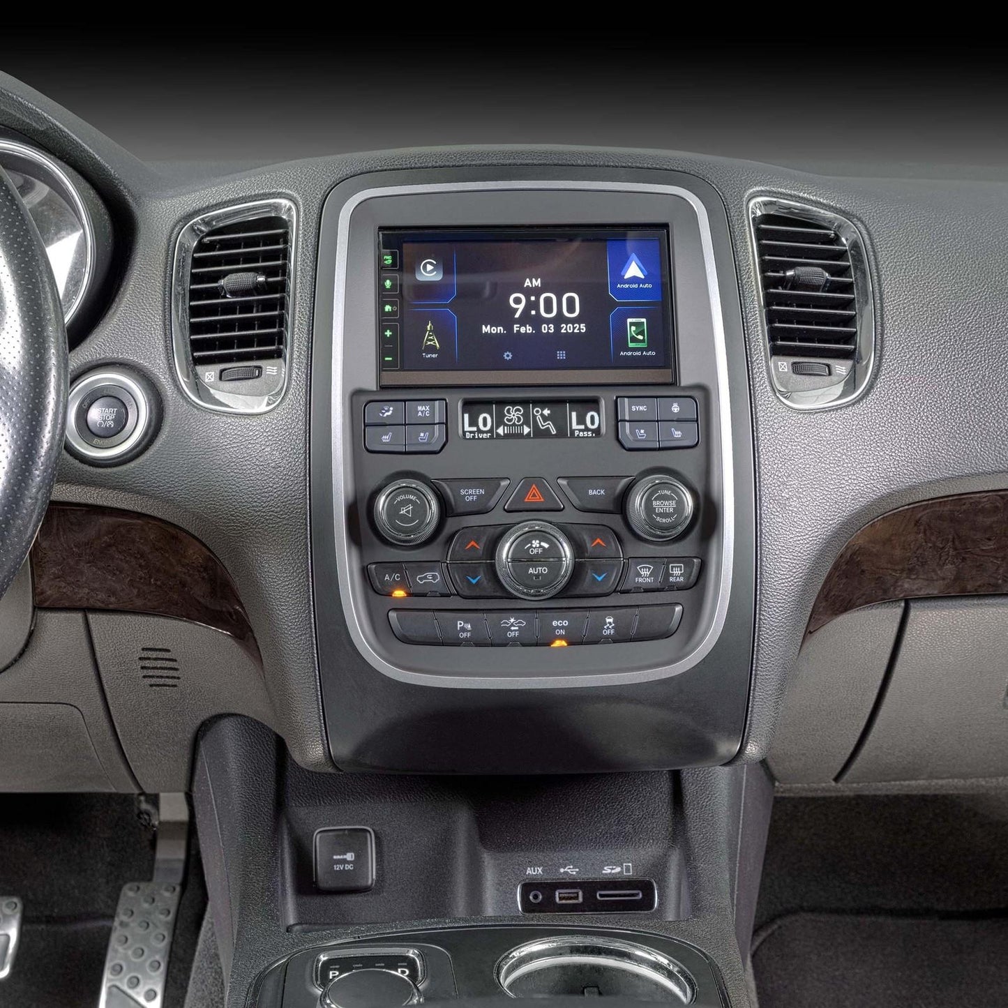Metra 95-6560B Dodge Durango 2014-20 8" Screen Dash Installation Kit