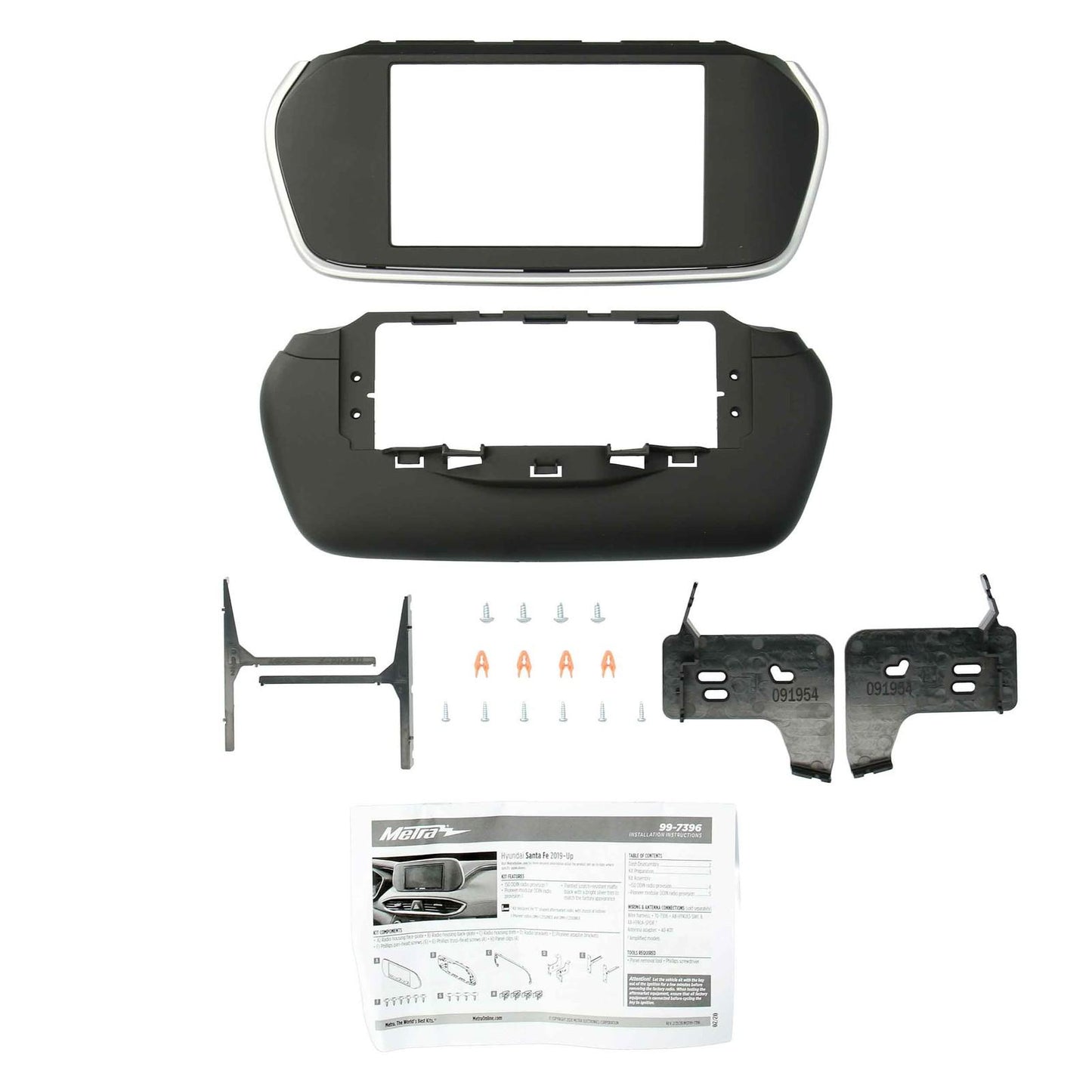 Metra 99-7396 HYUNDAI SANTA FE 2019-UPDash Installation Kit