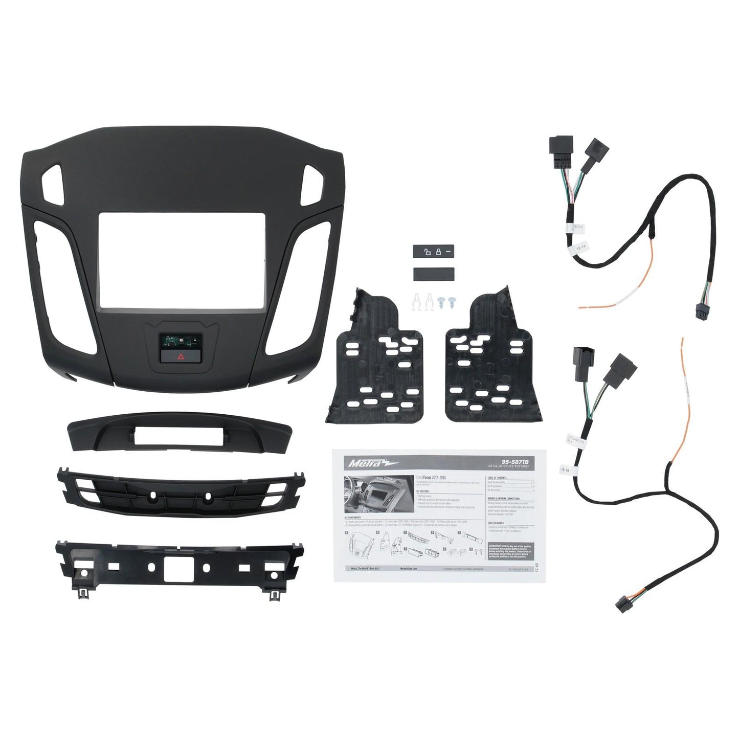 Metra 95-5871B FORD FOCUS 2012-2018 Dash Installation Kit