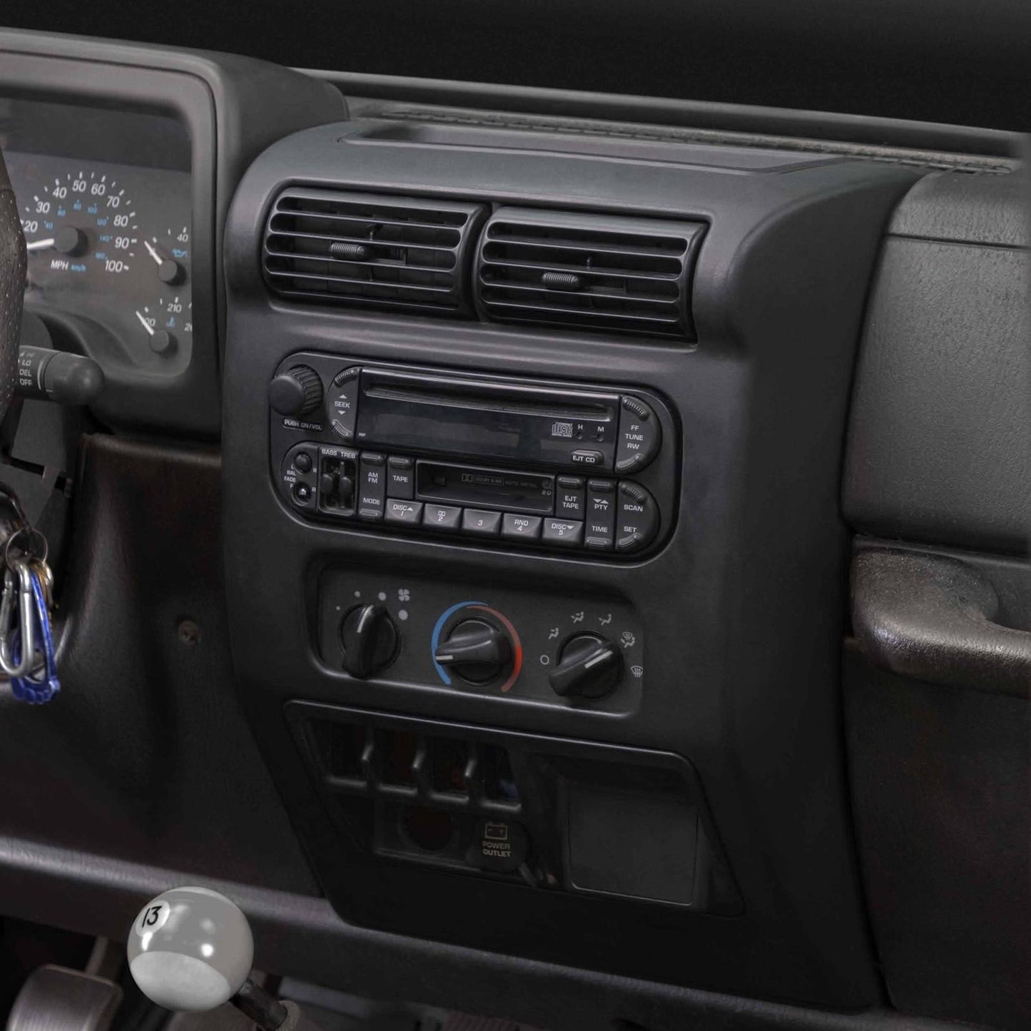 Metra 95-6541 Jeep Wrangler 2003-2006 Dash Installation Kit