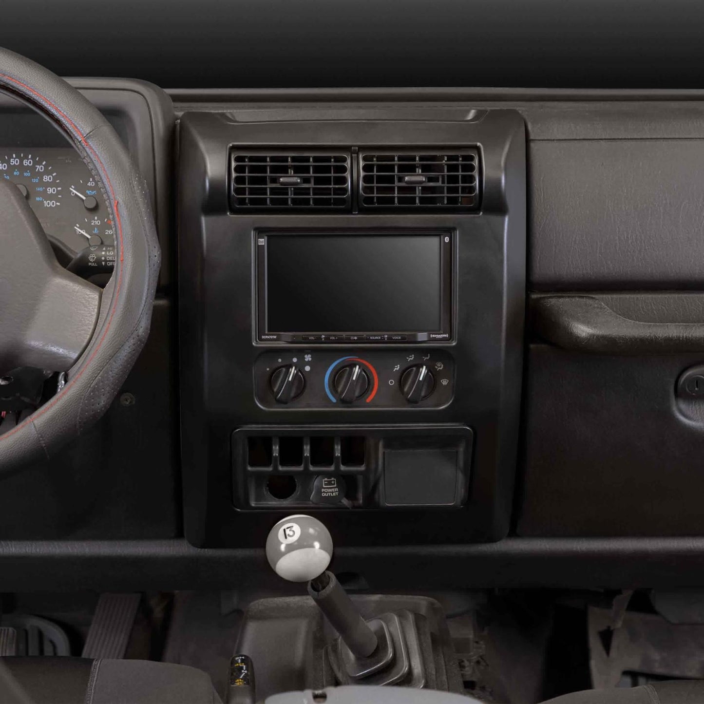 Metra 95-6541 Jeep Wrangler 2003-2006 Dash Installation Kit