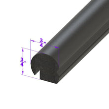 Trunk Seal Made with high-grade neoprene, with a smooth skin - LP 51-C