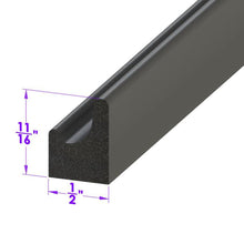 Door Side and Trunk Seal For Austin Healey 3000 1959-1967 - LP 40-B