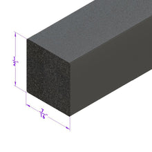 0.4875" Square Extrusion - LP 2121