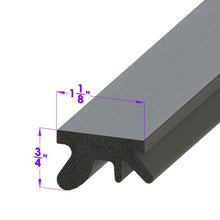 1-1/16" wide Roof Rail Seal 2-4 door hardtops - LP 110-IJ