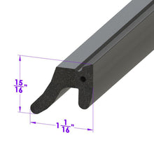 Top Bow to Header Seal For Convertibles - LP 120-B