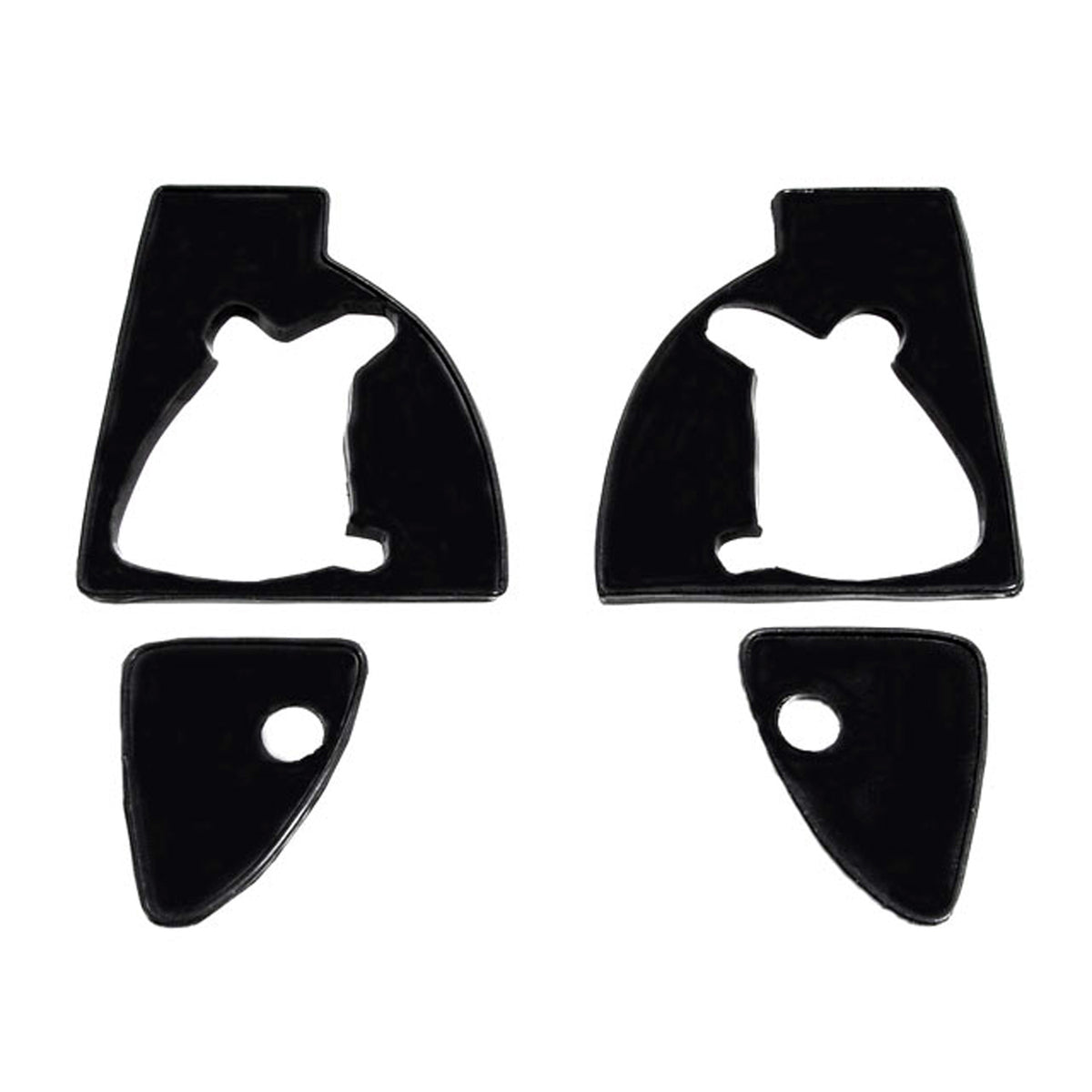 Door Handle Beaded Mounting Pad Set For Mercury Montclair 1955-1956 - MP 1007-J