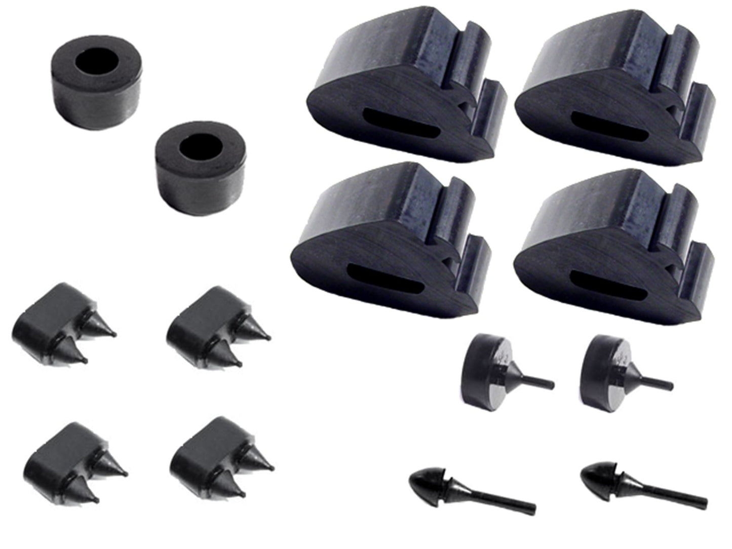 Snap-In-Bumper Kit 14-Piece For Chevrolet Camaro 1970-1981 - SBK 207