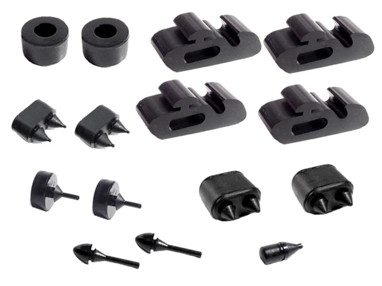 Snap-In-Bumper Kit 15-Piece For Chevrolet Nova 1970-1974 - SBK 211