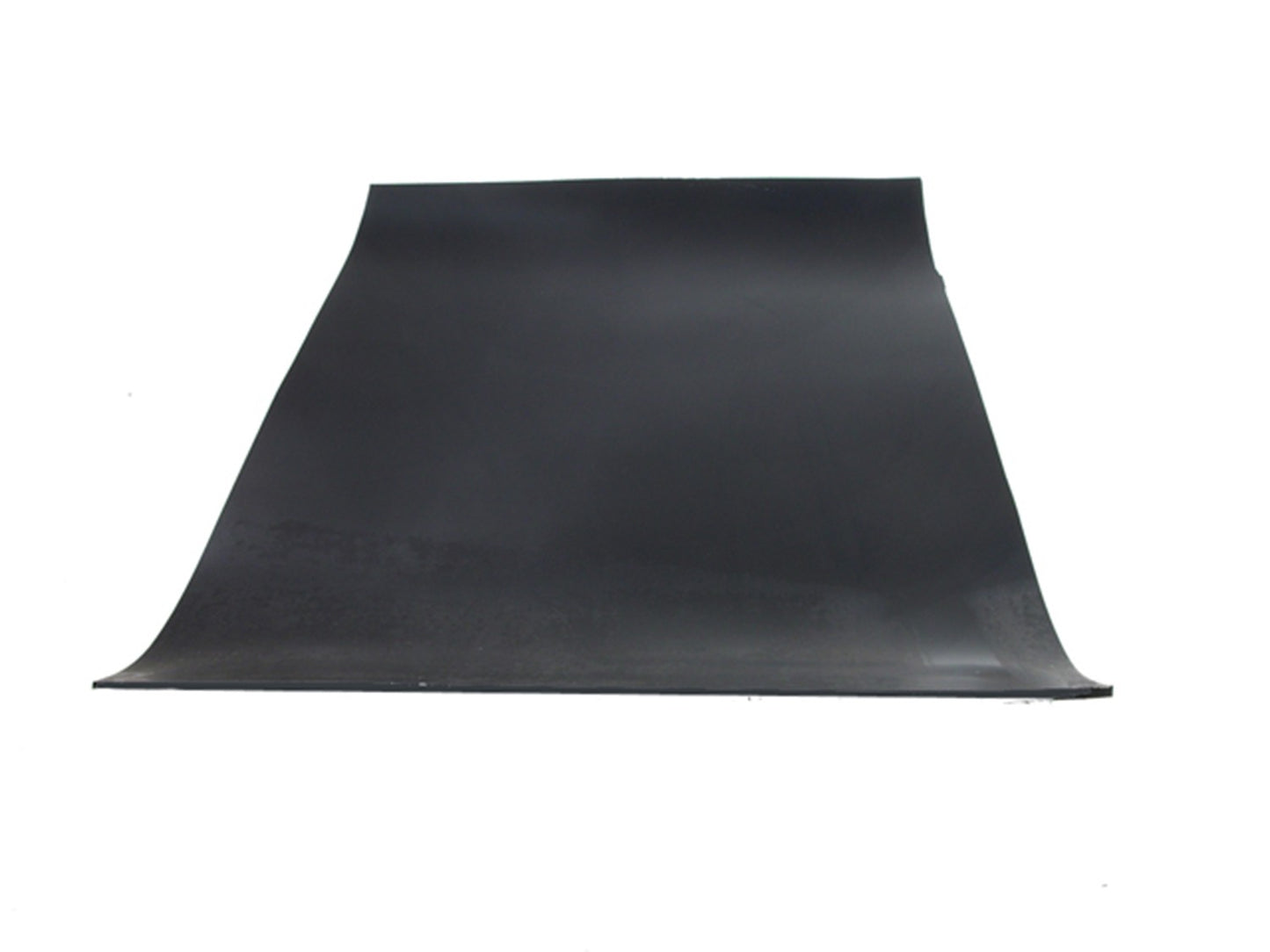 Solid Rubber Sheet 10" Wide, 14" Length, 1/8" Thick - S 18-1014
