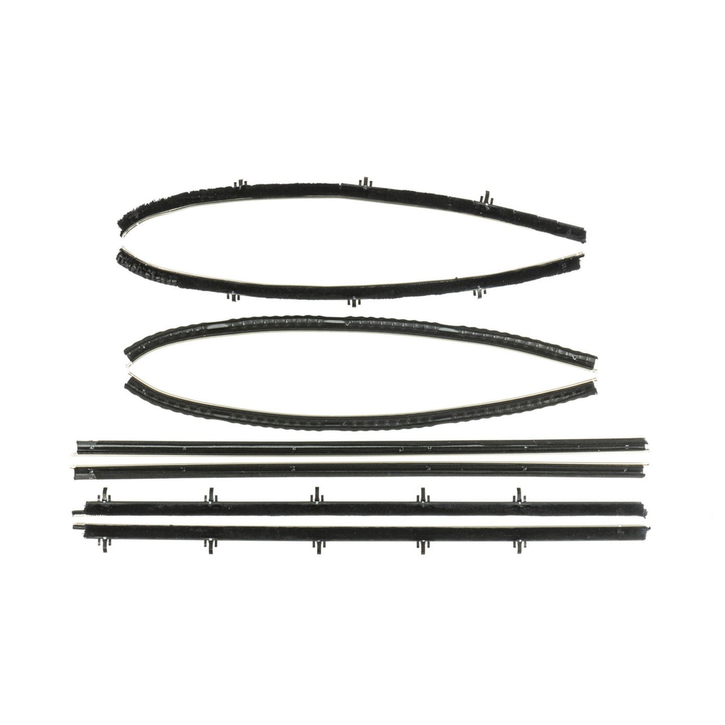 Window Sweeper Kit Fits 1968 Cutlass 2 Door Sedan. 8 Piece.