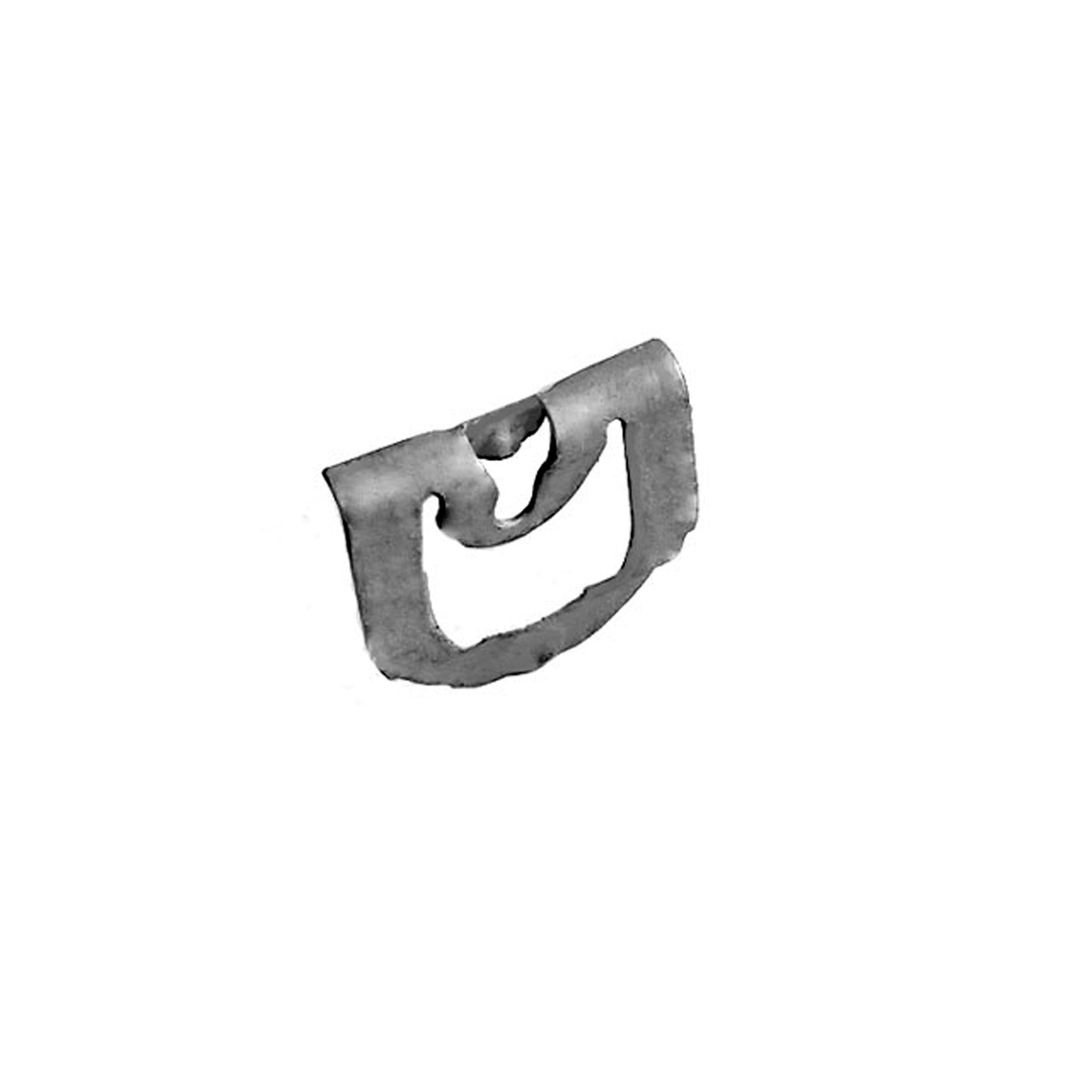 15/16" x 1" Rear Reveal Molding Clip - Steel - WF 207