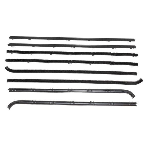 Window Sweeper kit. Fits 68-70 Dodge Coronet 2 Door Hardtop . 8 pc