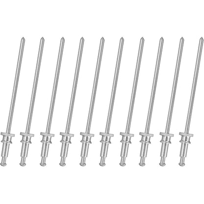 23975BK - Blind Rivet with Stud Set; Window Reveal Molding Clip Stud Replacement; 3/32