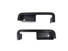 1970 Mustang; Deluxe Door Panel Cup Set; Short Style; Die Cast Metal; LH and RH; Black