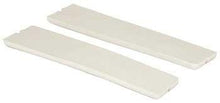 1969 Ford Mustang; Deluxe Door Panel Rubber Hand Cup Insert Pads; White