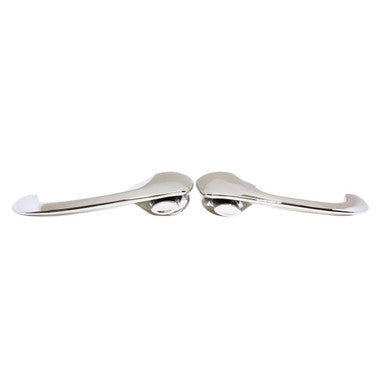 Trim Parts 1965-68 Chevrolet Full Size 2-Door Car Outside Door Handle Assemblies, Pair - (2417)