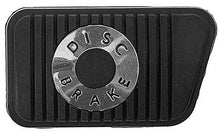 1965-73 Ford/Mercury; Brake Pedal Pad; Manual Transmission; With Disc Brake Emblem