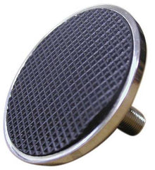 1941-56 Ford F1, F2, F3, F4, F100, F250, F350 Truck; Clutch Or Brake Pedal Pad; Stainless Steel