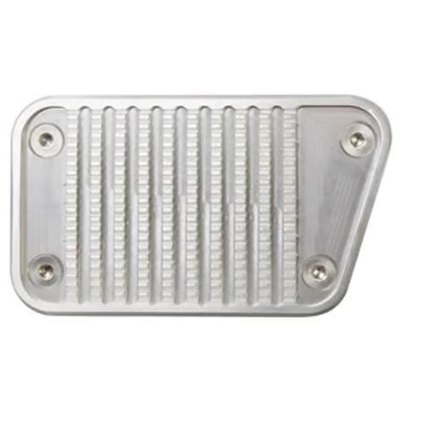 1965-73 Ford, Mercury; Brake Pedal Pad Cover; Manual Transmission; Drum Brakes; Billet Aluminum