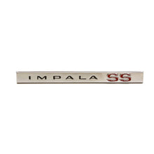 Trim Parts 1965 Chevrolet Impala Rear Lower Molding "Impala SS" Emblem, Each - (2462)