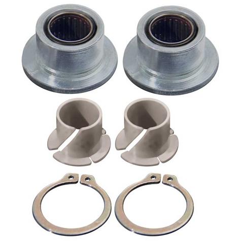 1964-73 Ford Mustang; Brake & Clutch Pedal Support Roller Bearing Retrofit Kit; Standard