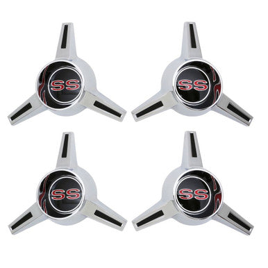 Trim Parts 1965-66 Chevrolet Impala Wheel Cover Spinner "SS" Assembly - (2481)