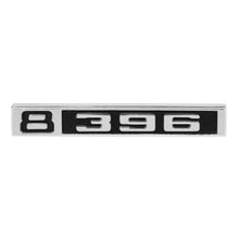 Trim Parts 1969-72 Chevrolet Truck Front Fender "8/396" Emblem W/Fasteners, Pair - (9616)